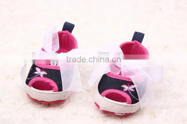 Pretty Bowknot Summer Baby Girl Princess Shoes
