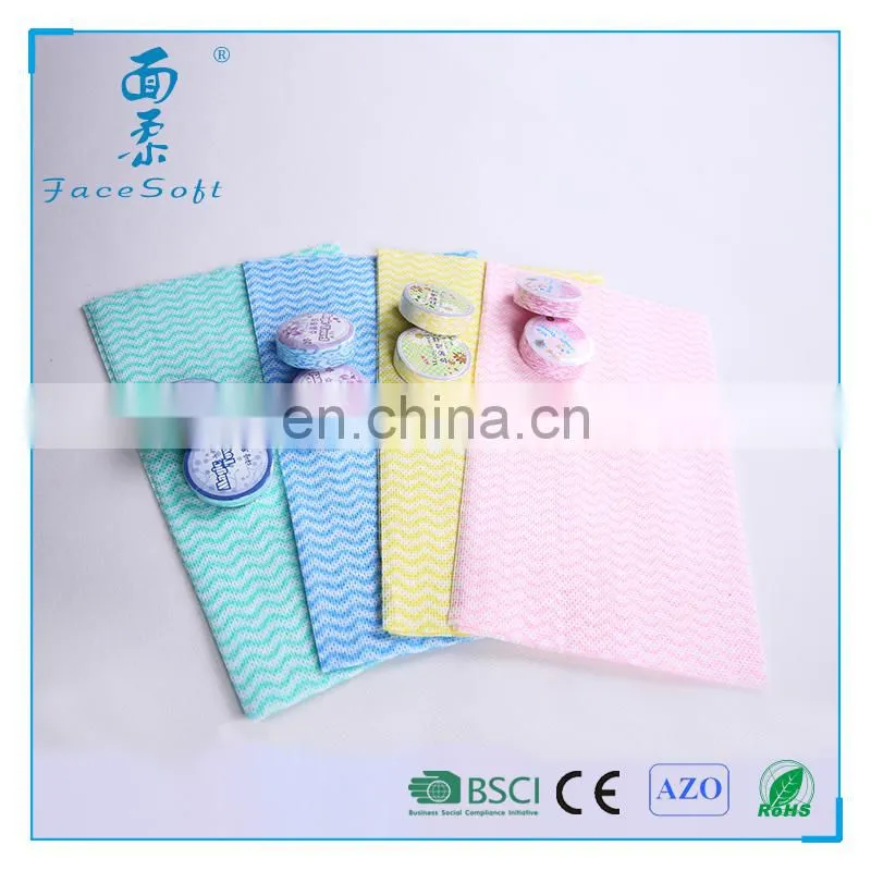 compressed to round shape coin mini magic tissue Nonwoven Fabric Disposable Kitchen Towels