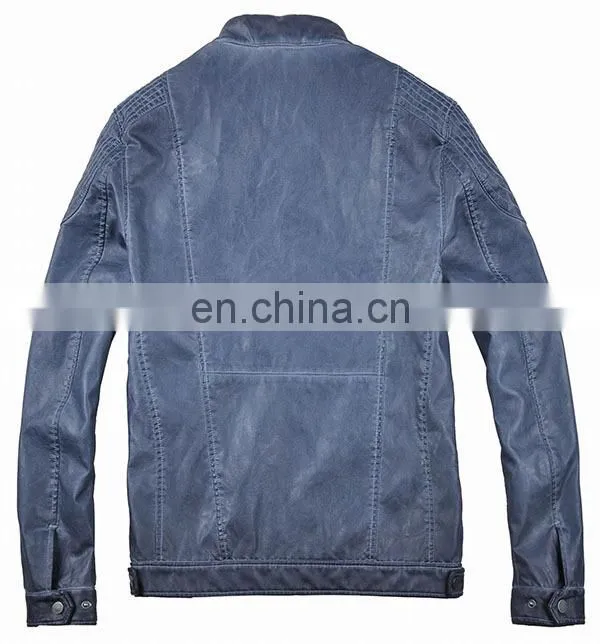 2015 new model designer motorbike leather jacket