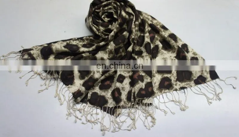 Silk Pashmina Wool Printed Scarves 2017