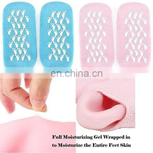 OEM Ultra-Soft Moisturizing Gel Socks Oil Infused Spa Socks