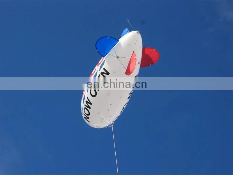 Commercial Inflatable helium blimp, promotional inflatable airship for sale