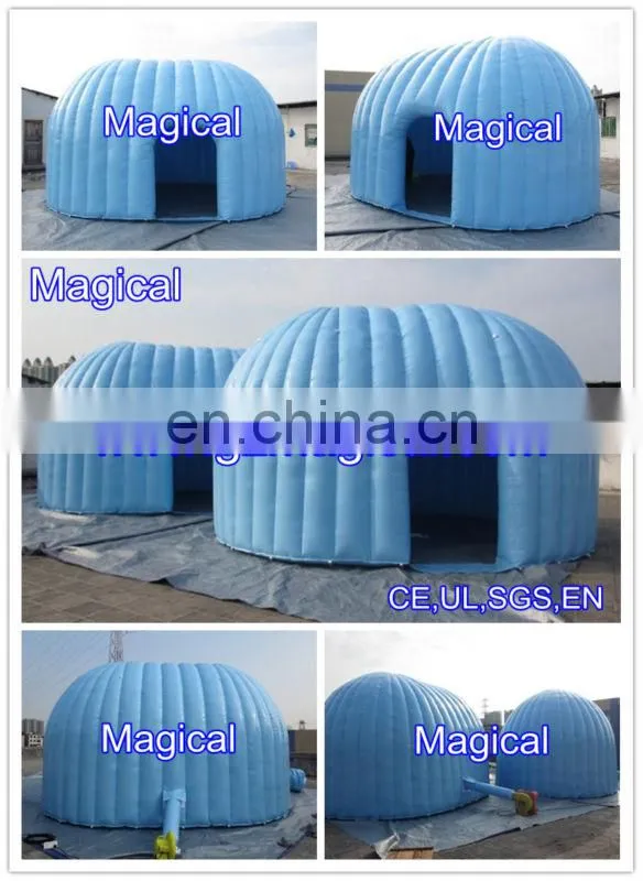 Golden Inflatable Ball tent for Display