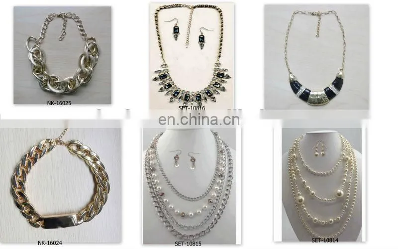 Wholesale necklace earring bracelet Jewelry Set 2015