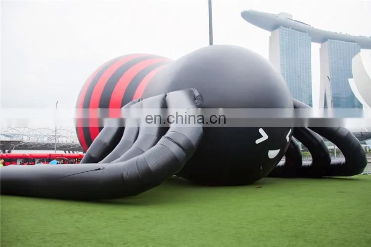 Giant huge guangzhou halloween inflatable spider model