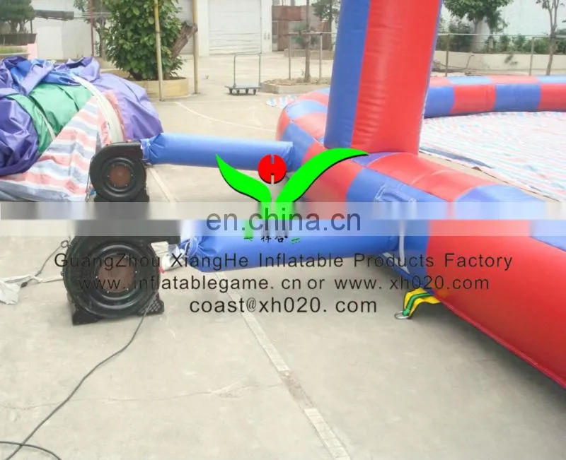 2013 Hot sale commercial grade PVC Tarpaulin ceative OB045 inflatable race track for zorb ball