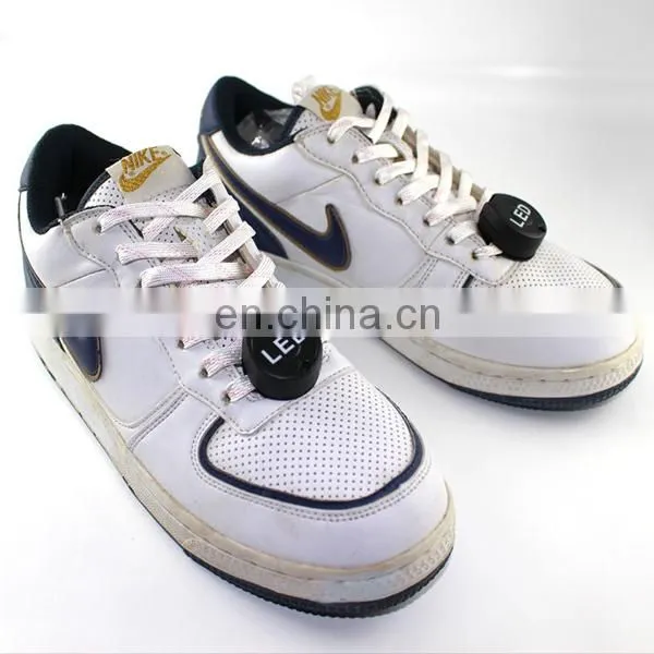 Hot sale USB led shoelaces with battery for sport