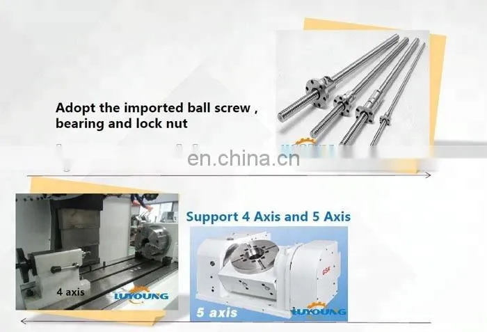 XK7124 small 3 axis conventional milling machine