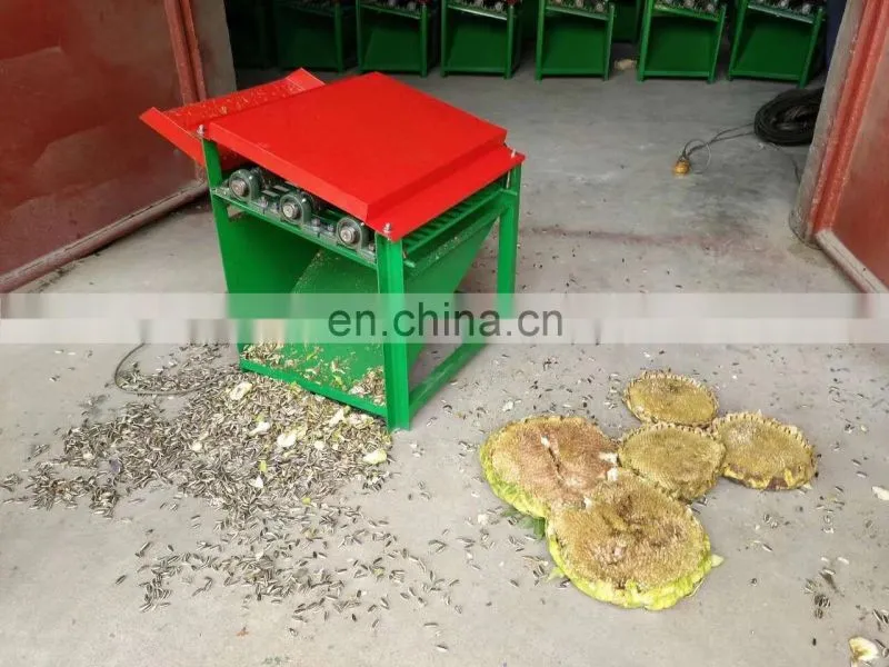 High efficient small sunflower seed threshing machine for farmers/ sunflower seeds huller