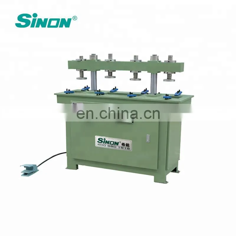PVC Window Door Manufacturing Plastic Windows Pressing Hole Machine