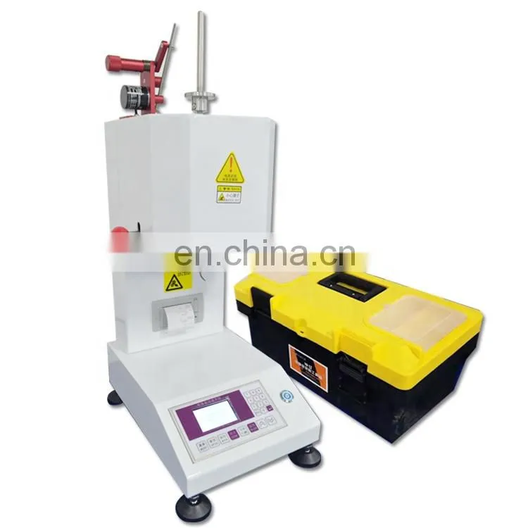 ZONHOW Melting Point Apparatus Used Melt Flow Index Melt Flow Rate Tester for Plastic