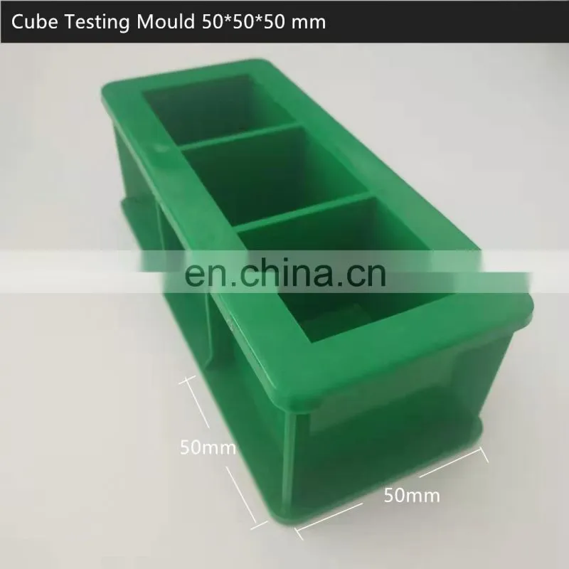 ABS Plastic Concrete Test Cube Mould With Three Gang 50*50*50mm