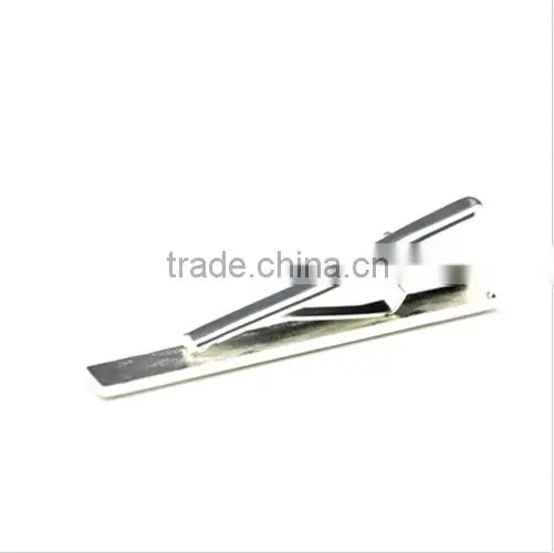 Charm Man Necktie Tie Clasps Clip Pin Bar Multi-Color Wedding Stainless Steel