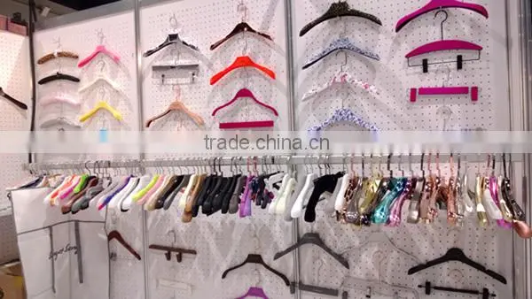 NK01 natural metal hanger laminated baby hanger