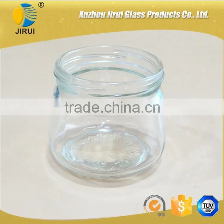 170ml glass food jar with metal lid