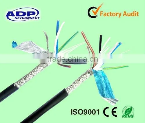 6.0mm double shielded microphone cable