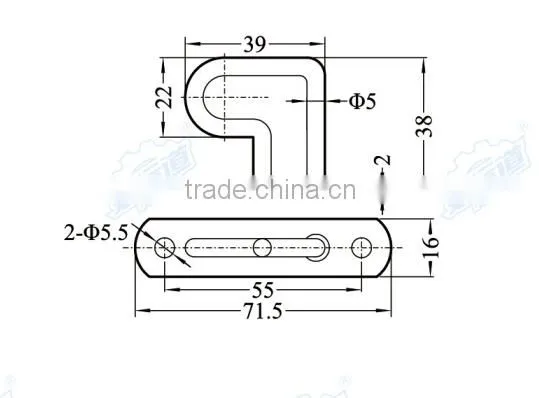 04354 Hook,Offest Lashing Ring