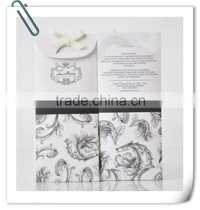 Nice design home air freshener wholesale fabric scented sachet