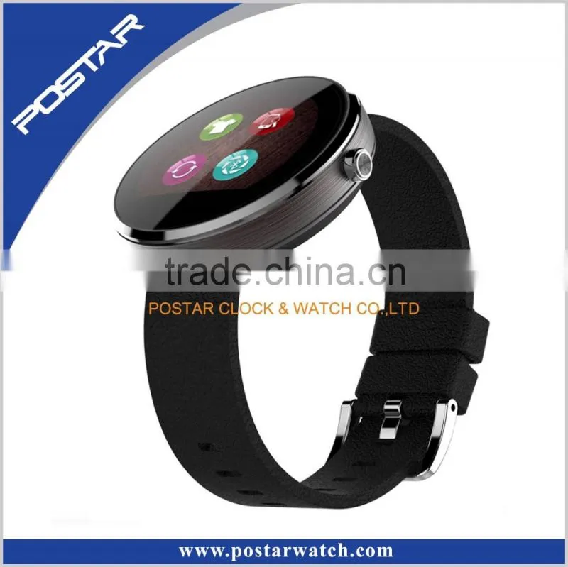 All Color Leather Band Smart Watch