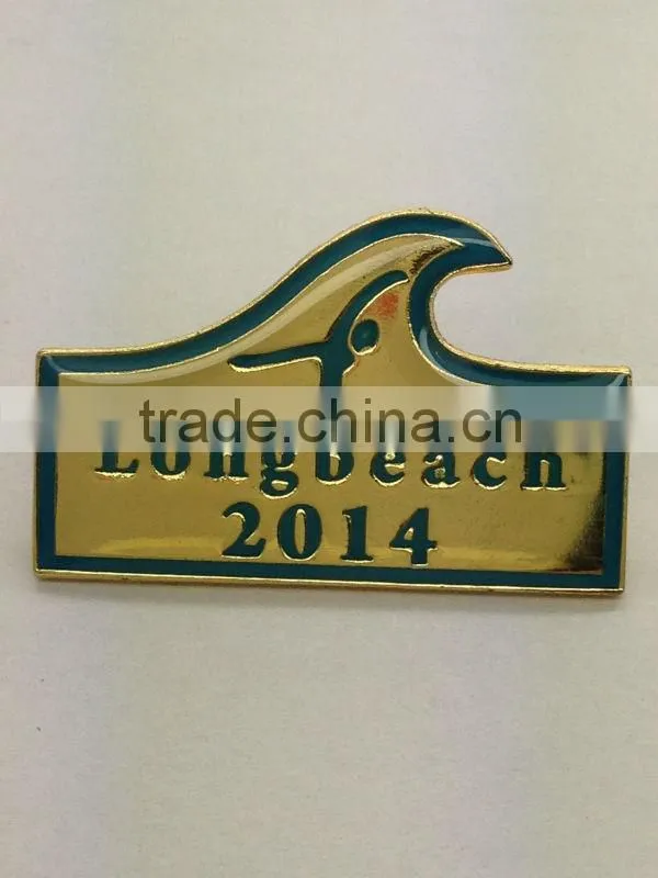 Metal gift epola badge / imitation lapel pins/custom badges /custom lapel pins