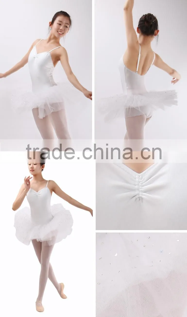 Beijing Dansgirl White Swan Lake Ballet Tutu Costumes