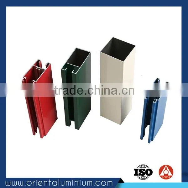 aluminium handle profile for doors