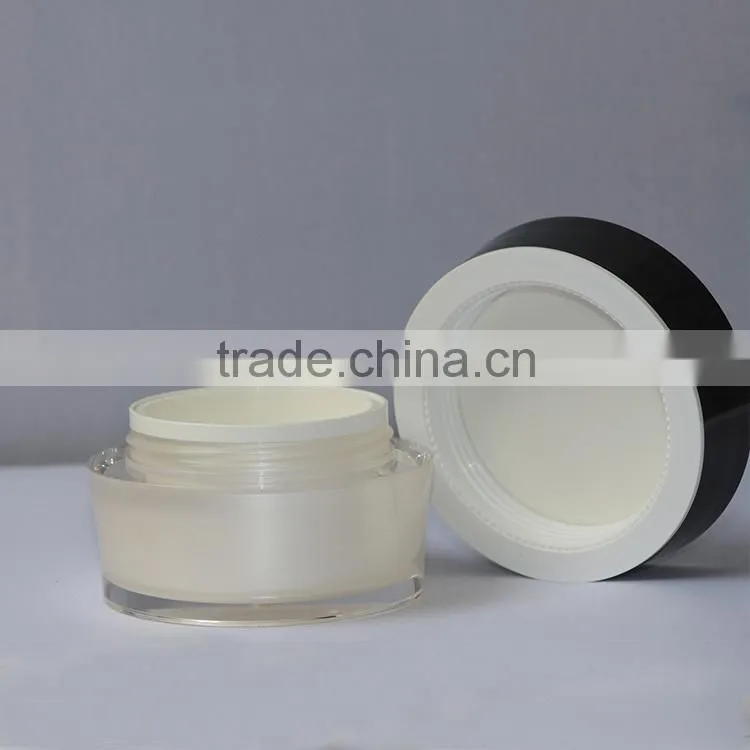High-grand 50g acrylic cosmetic jars for face care lotion from China supplier