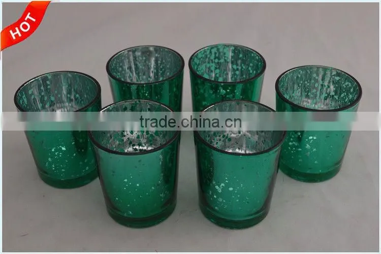 green yankee candles cup