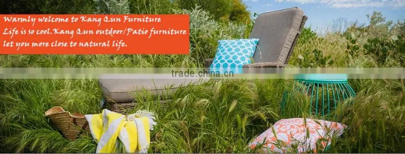Comfortable swimming pool daybed furniture beach chair Sunshade