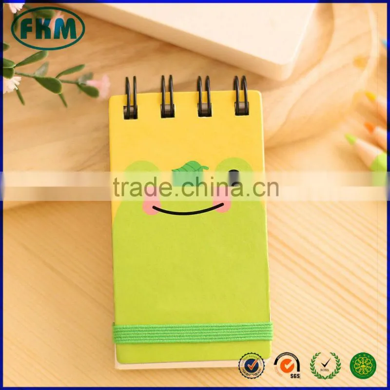 Customized Fill Color Cartoon Book Mini Small Cute School Exercise Diary