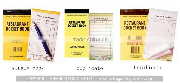Carbonless Order Book / Purchase Order Book Printing