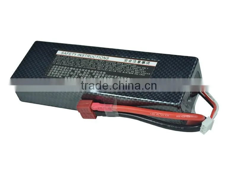 High-Rate Battery 3000mAh 7.4V for airplane and boat models