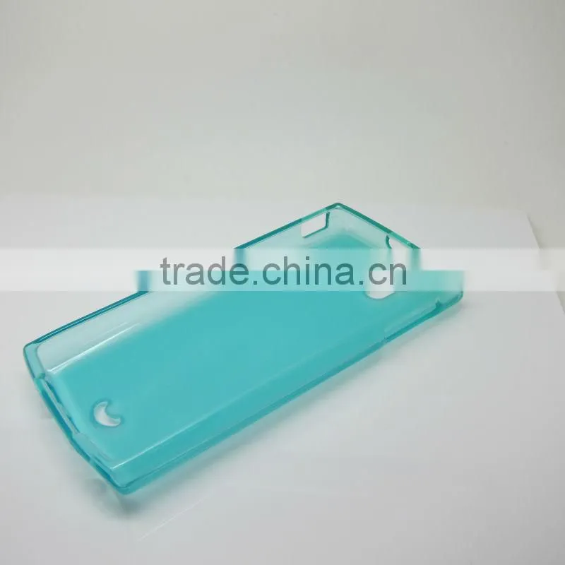 Varity color resonable price TPU pouch mobiel phone case for Sony MT18i cellphone case