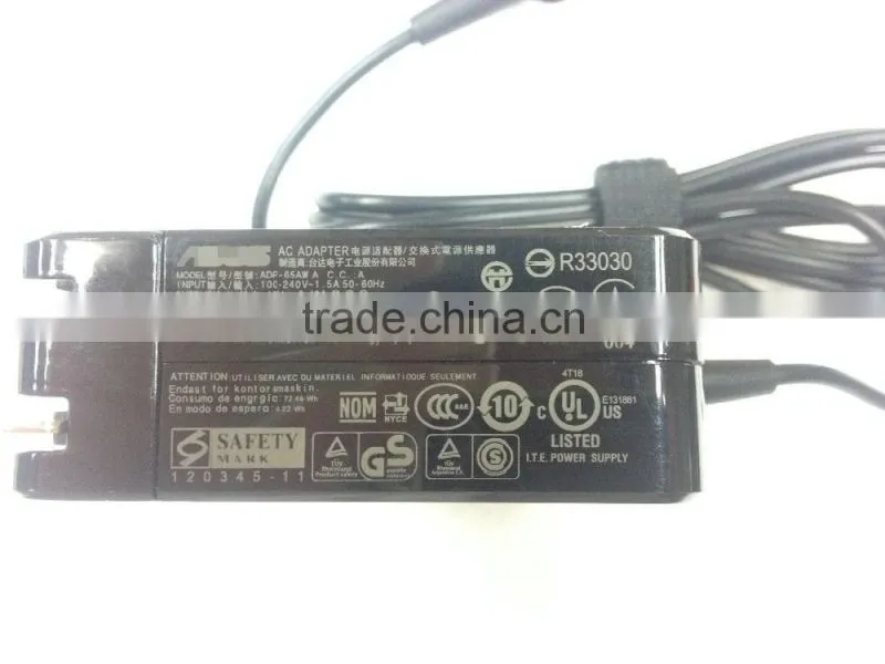 Original notebook 65w ac adapter for ASUS 19v 3.42a adapter For x450 x402c x452p