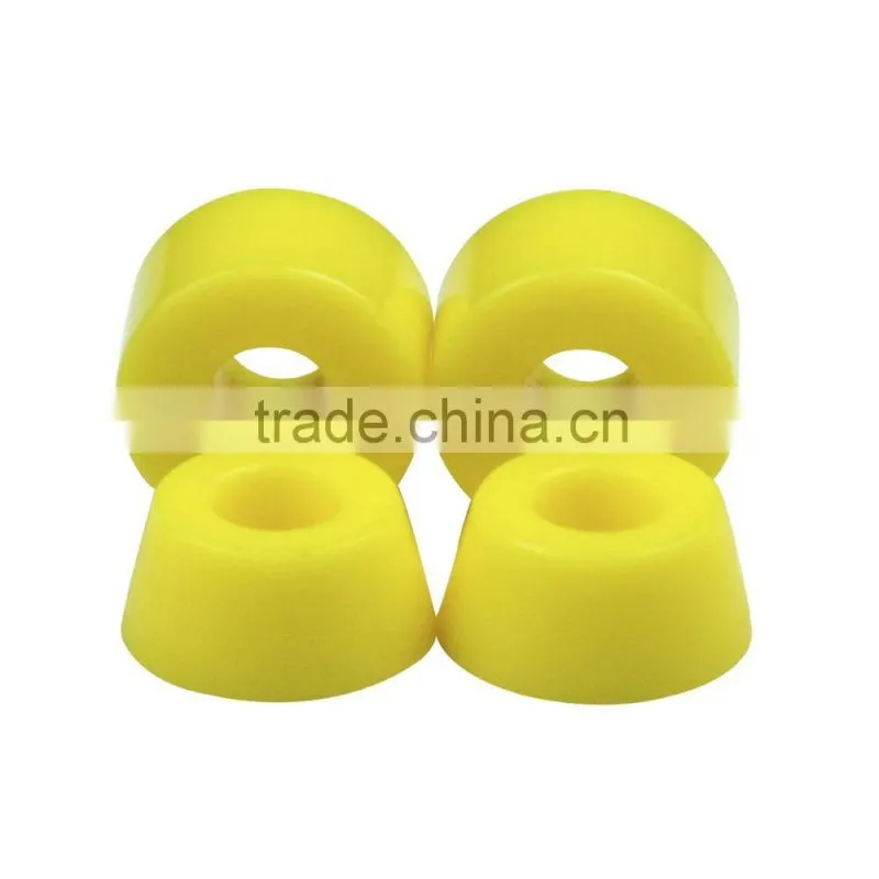 4 PCS Set 55D Hard PU SHR Bushings For Skateboard Trucks Parts Set EC-GY Pad Popular Sports