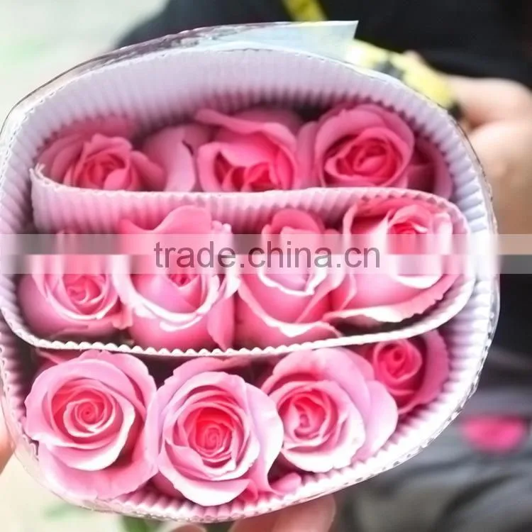 Cheap honey peach economic single rose flower delivery