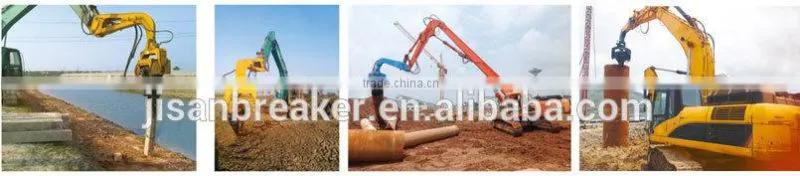low price vibratory hammer pile driving for construction with high quality