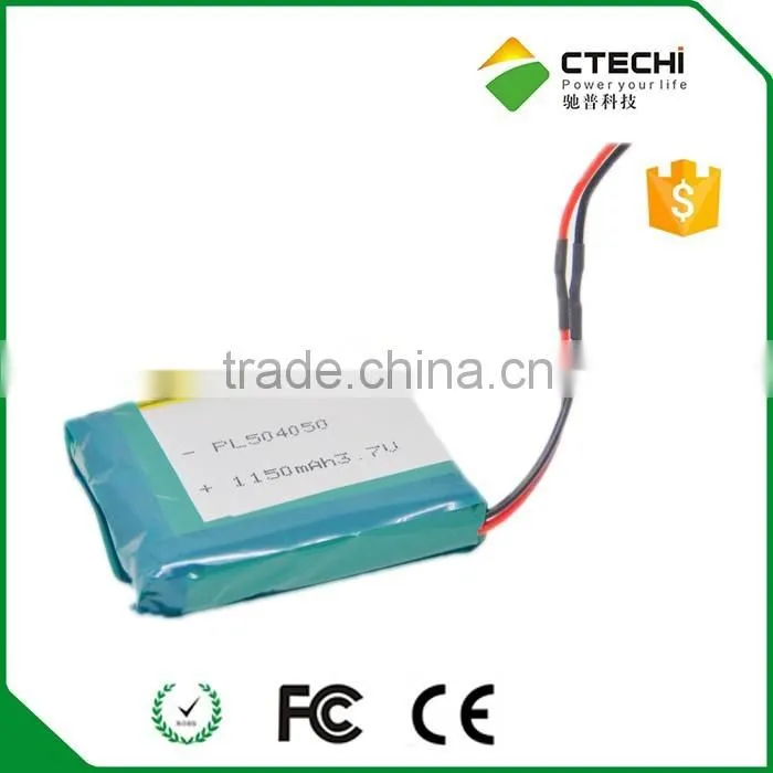 3.7V li-polymer battery, custom size, 102346/102765/105080/107290, 1150mAh/2000mAh/5000mAh/8000mAh li-ion polymer battery