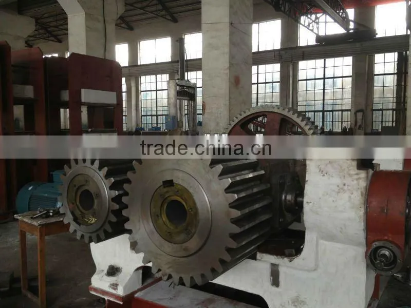 hot sale high quality green environment tire recycling into rubber powder machine
