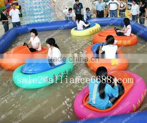 Electric bumper boat water equipment