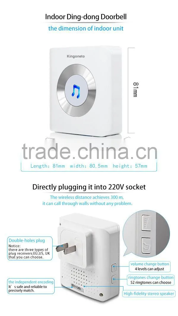 Wi-Fi Doorbell video camera