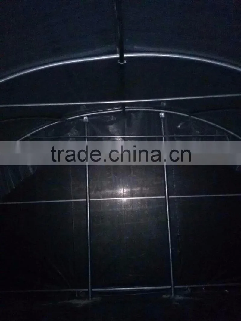 auto single span black out greenhouse