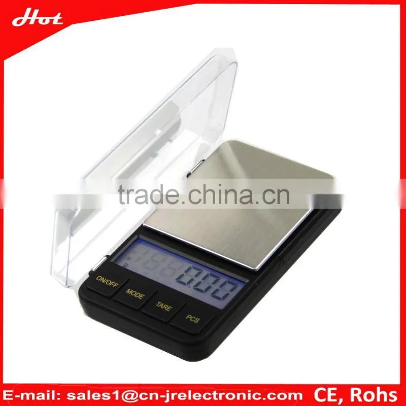 Digital pocket 500g 0.01g mini jewelry scale for sell