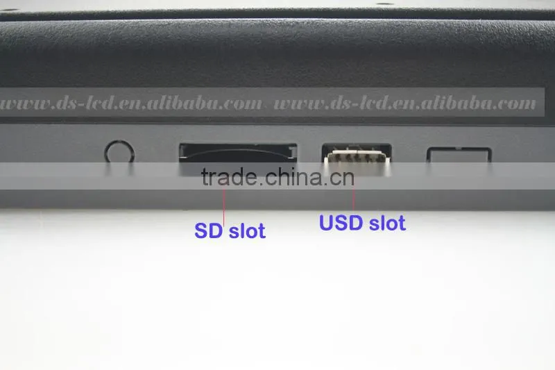 18.5" flip down dvd player