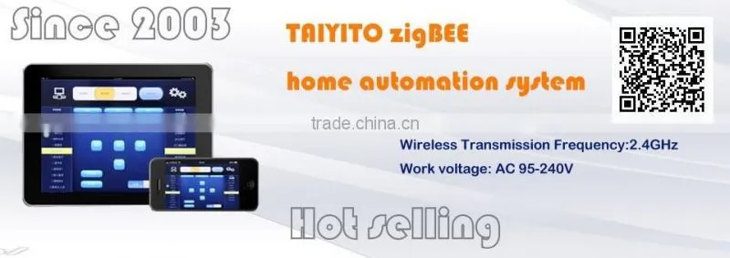 TYT manufacture for wireless zigbee smart home automation