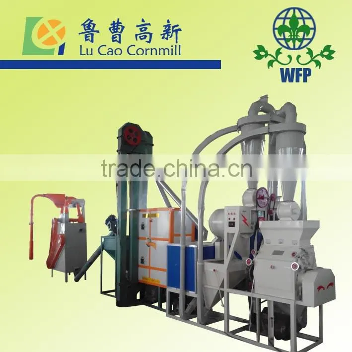 Multi-functional H-efficient maize Huller and Miller