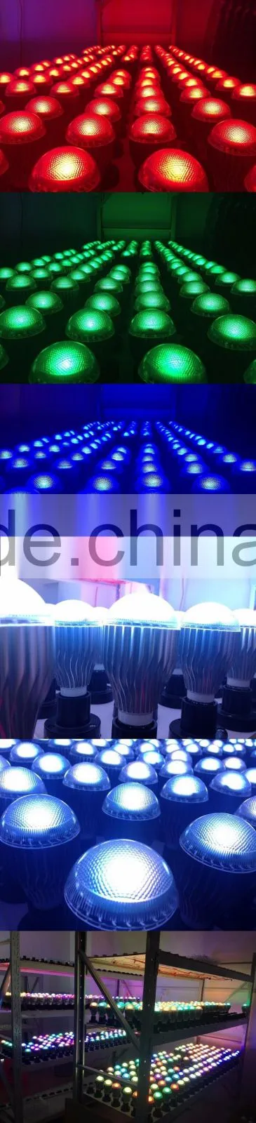 10w RGB LED controlled color changing led christmas lights programmable