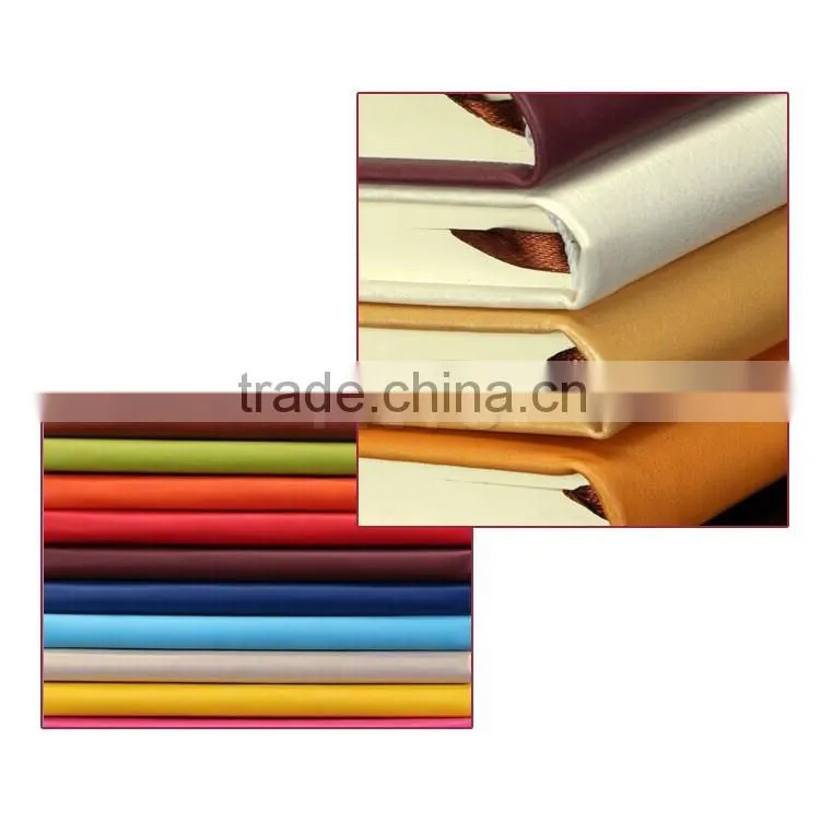 Colorful brand new notebook leather with ballpoint pen business gift set