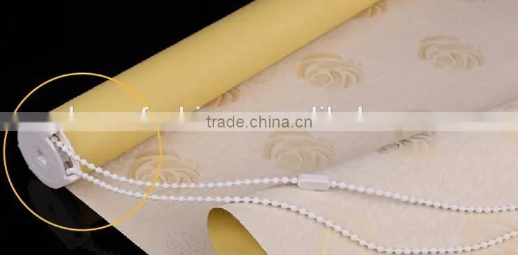 100%Polyester & PVC Manual Roller Blinds/Chain roller blind/Blackout roller blind for home decor