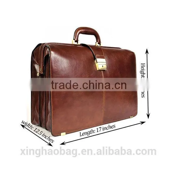 2014 Western style briefcase tool boxes secret compartment briefcase,men genuine leather briefcase